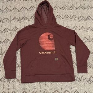 Carhartt Rain Defender Relaxed Fit Mid Weight “C” Logo Graphic Sweatshirt Large